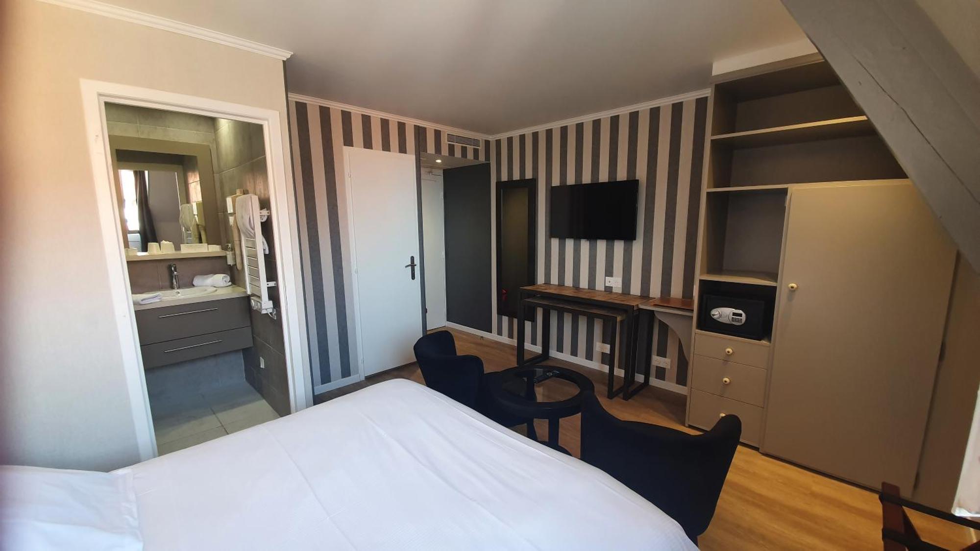 Le Trophée By M Hôtel Spa Deauville Habitación foto